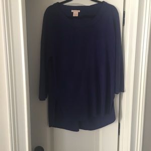 Good cond violet/ blue sweater